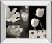 Summer Garden Il By Dennis Frates - Mirror Framed Print Wall Art - Dark Gray