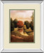 Summer's Passage II II By Udell Mirrored Frame - Light Brown