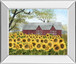 Sunshine By Billy Jacobs - Mirror Framed Print Wall Art - Yellow