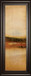 Tall Colour Il By Hunter - Framed Print Wall Art - Beige