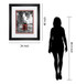 Telephone By Emily Navas - Framed Print Wall Art - Dark Gray
