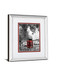 Telephone By Emily Navas - Mirror Framed Print Wall Art - Dark Gray