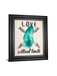 Teal Fearless Limits Il By Patricia Pinto - Framed Print Wall Art - Green