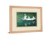 The Boat At Giverny By Claude Monet - Framed Print Wall Art - Green