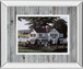 The Counrty Inn By Saunders B. Mirrored Frame - Dark Gray