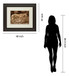 The Crossing By Wendy Caro - Framed Print Wall Art - Light Brown