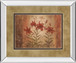 The Lily Style By Vivian Flasch - Mirror Framed Print Wall Art - Light Brown