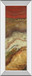Tierra Panel Il By Patricia Pinto - Mirror Framed Print Wall Art - Light Brown