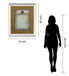 Time For Everything By Brit Hallowell - Mirror Framed Print Wall Art - Light Brown