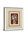 Traditional Il By Vivian Flasch - Mirror Framed Print Wall Art - Beige