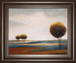 Tranquil Plains Il By Ursula Salemink-Roos - Framed Print Wall Art - Dark Brown