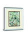 Translucent Succulents By Chelsea Kedron Mirrored Frame - Green