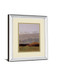 Trees Above The River By M. Bohne - Mirror Framed Print Wall Art - Light Brown