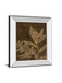 Tropical Night Il By Jane Carroll - Mirror Framed Print Wall Art - Dark Brown