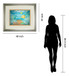 Under The Sea By Julie Derice - Framed Print Wall Art - Blue