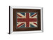 Union Jack By Avery Tillman - Mirror Framed Print Wall Art - Red