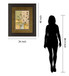 Urban Garden Il By Norm Olson - Framed Print Wall Art - Light Brown