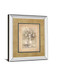Bounty I By Vivian Flasch - Mirror Framed Print Wall Art - Light Brown