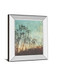 Wild Grass By Amy Melious - Mirror Framed Print Wall Art - Light Blue