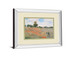 Wild Poppies, Near Argenteuil By Claude Monet - Mirror Framed Print Wall Art - Orange