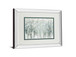 Winter Mist By Carol Robinson - Mirror Framed Print Wall Art - Gray