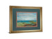 Wispy Clouds By Silvia Vassileva - Framed Print Wall Art - Blue