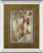 Wisteria Lane Il By Eliane Volherbst-Lane - Mirror Framed Print Wall Art - Light Brown