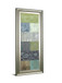 Zen Panel I By Vision Studio - Framed Print Wall Art - Dark Gray