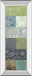 Zen Panel I By Vision Studio - Mirror Framed Print Wall Art - Dark Gray