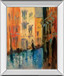 Venice I By Anne Farrall Doyle - Mirror Framed Print Wall Art - Orange