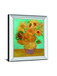 Still Life Vase With Twelve Sunflowers, January 1889 By Vincent Van Gogh - Mirror Framed Print Wall Art - Yellow