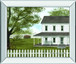 The Green, Green Grass Of Home By Billy Jacobs - Mirror Framed Print Wall Art - Green