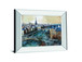 Ciel De Paris By Bofarull, M. - Mirror Framed Print Wall Art - Blue
