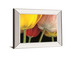 Sunshine Tulips By Frank, A. - Mirror Framed Print Wall Art - Yellow
