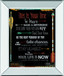 This Is Your Time By Marla Rae - Mirror Framed Print Wall Art - Black