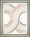 Over The Rainbow II By Moira Hershey - Framed Print Wall Art - Beige