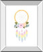 Lets Chase Rainbows IX By Jenaya Jackson - Mirror Framed Print Wall Art - White