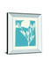 Joyful Spring II By Moira Hershey - Mirror Framed Print Wall Art - Blue