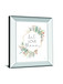 Spring Blooms VI By Laura Marshall - Mirror Framed Print Wall Art - White