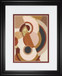 34x40 Tectonic Earth II By Grace Popp - Light Brown