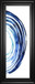 18x42 Blue Vortex II By Grace Popp - Blue