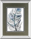 Blue Feathered Palm III By Emma Scarvey - Dark Gray