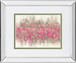 Crossing Abstract II Mirror Framed By DanMeneely - Pink