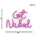 Neon Get Naked - Purple