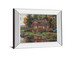 Mirrored Frame Peace Like A River Cabin By Kim Norlien - Dark Brown