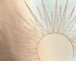 Celestial Sun Rising By Elizabeth Medley (Small) - Light Brown