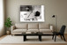 Sultry Serenity - 40" x 60" Framed Wall Art - Gray