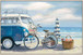 Seaside Escape Journey - 32" x 48" Framed Wall Art