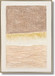 Textured Dune Layers - 28" x 40" Framed Wall Art - Beige