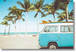 Surfside Palm Ride - 40" x 60" Framed Wall Art